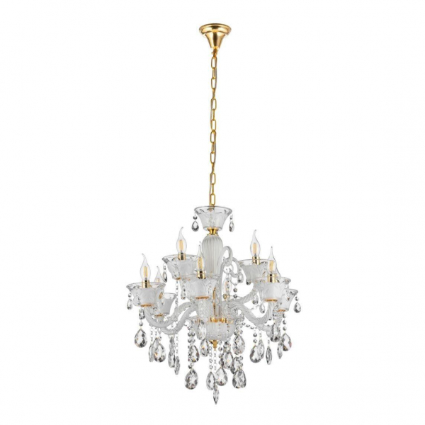 Подвесная люстра Lumina Deco Eliza LDP 7028-6+3 WT Подвесная люстра Lumina Deco Eliza LDP 7028-6+3 WT