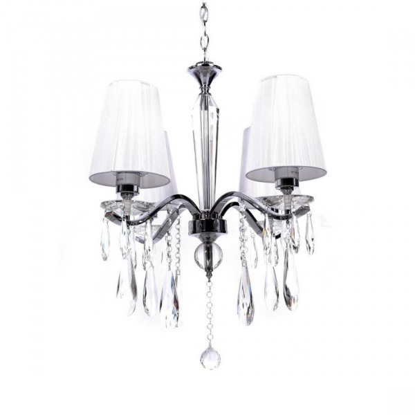 Подвесная люстра Lumina Deco Alessia LDP 1726-4 CHR Подвесная люстра Lumina Deco Alessia LDP 1726-4 CHR