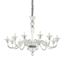 Подвесная люстра Ideal Lux Brigitta SP12 Trasparente 199375