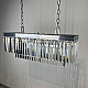 Подвесная люстра Imperium Loft Rh 1920S Odeon Clear Glass Fringe Chrome 228792-22