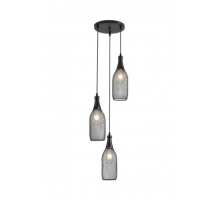 Люстра подвесная Alfa Light F3524-32 Black E27*3