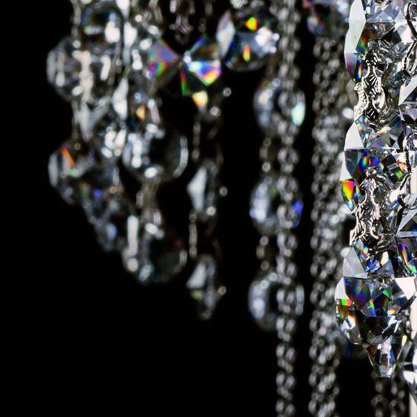 Подвесная люстра Artglass Erin Nickel CE Подвесная люстра Artglass Erin Nickel CE
