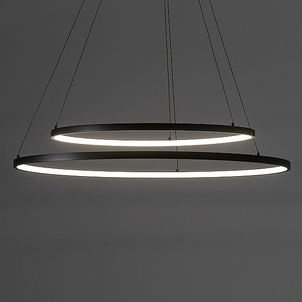 Подвесная люстра Nowodvorski Circolo Led Black 10864