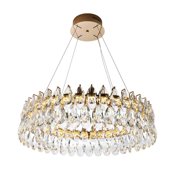 Подвесная светодиодная люстра Modelux Premium ML.6901.800P GD