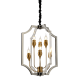 Подвесная люстра Lumina Deco Modesco LDP 8014-3+3 BK+AK