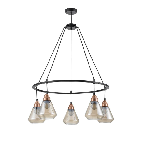 Подвесная люстра Vele Luce Norina VL5842P05 Подвесная люстра Vele Luce Norina VL5842P05