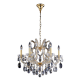 Подвесная люстра Crystal Lux Hollywood SP6 Gold