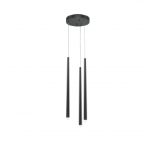 Подвесная светодиодная люстра Maytoni Cascade MOD132PL-L28BK1