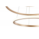 Подвесная светодиодная люстра Zortes RINGOLIGHT ZRS.33320.75C