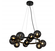 Подвесная люстра Indigo Molecola 11018/11P Black V000195