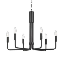 Люстра подвесная Alfa Light F1124-12 D750*H790 BK