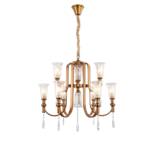 Подвесная люстра Lumina Deco Rionella LDP 8041-6+3 S.GD