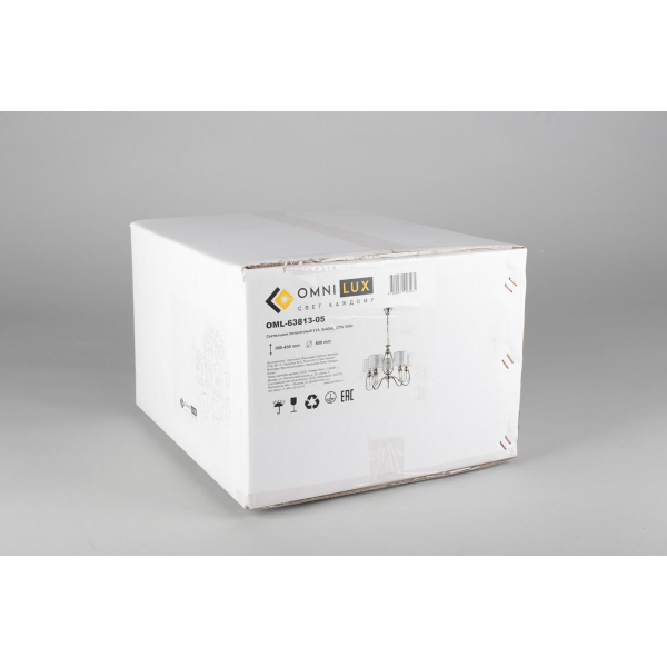 Подвесная люстра Omnilux Mellitto OML-63813-05 Подвесная люстра Omnilux Mellitto OML-63813-05