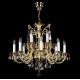 Подвесная люстра Artglass Arabela Polished CE