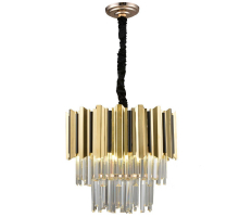 Подвесная люстра Natali Kovaltseva Delta II 81449/5C Gold