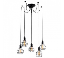 Подвесная люстра Arte Lamp A1109SP-5BK