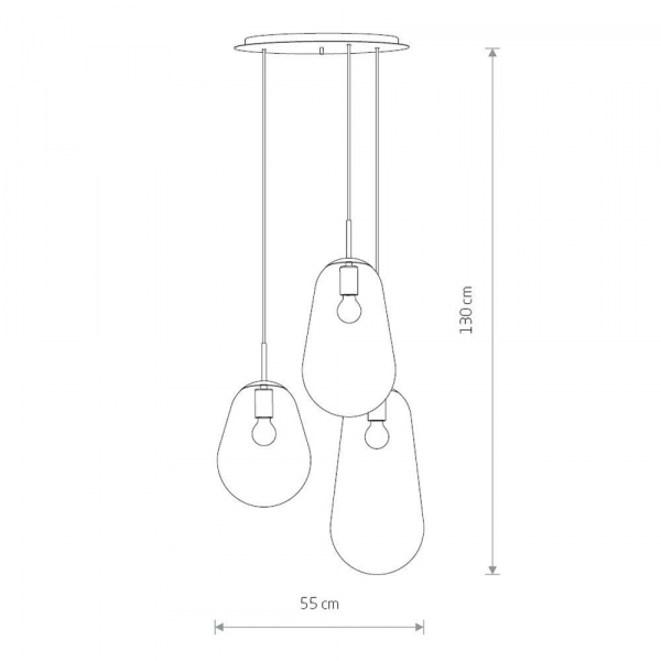 Подвесная люстра Nowodvorski Pear 7794 Подвесная люстра Nowodvorski Pear 7794