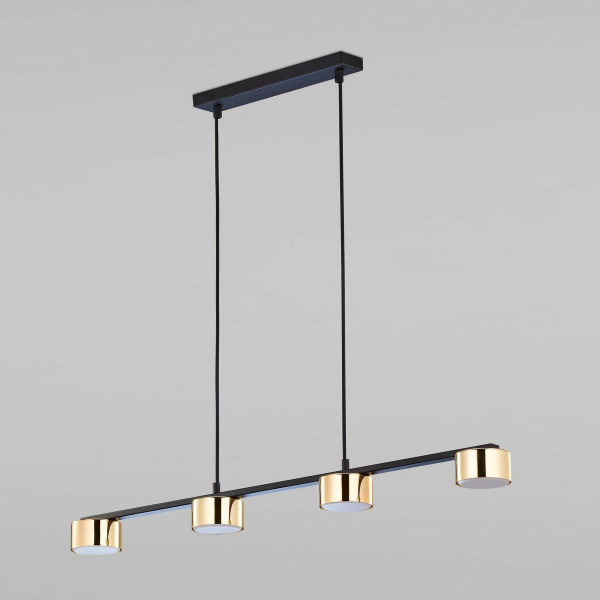 Подвесная люстра TK Lighting 6094 Dallas Gold Black Подвесная люстра TK Lighting 6094 Dallas Gold Black