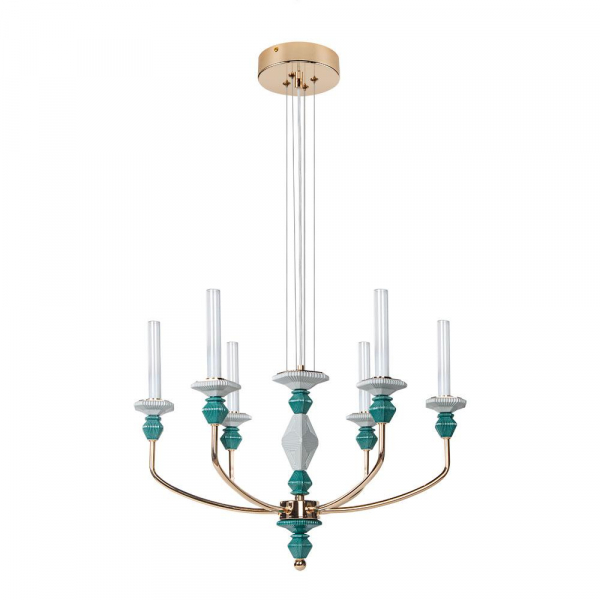 Подвесная люстра Divinare CAPELLO 4947/01 SP-6 Подвесная люстра Divinare CAPELLO 4947/01 SP-6