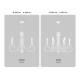 Подвесная люстра Ambrella light Traditional Modern TR9605