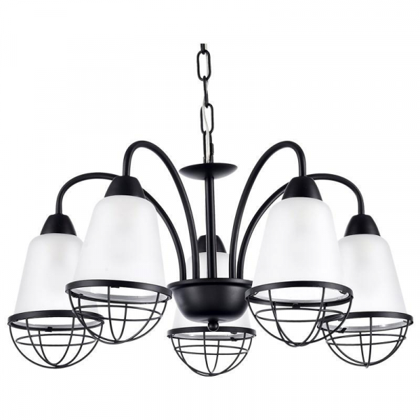 Подвесная люстра Illumico IL2355-5PB-16 BK Подвесная люстра Illumico IL2355-5PB-16 BK