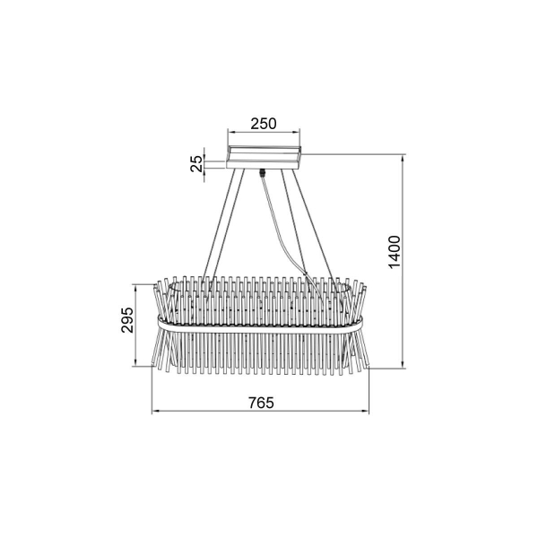 Подвесная люстра Vele Luce Emile VL3063P11 Подвесная люстра Vele Luce Emile VL3063P11