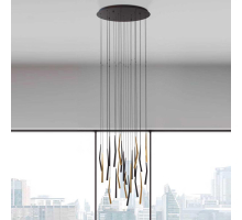 Подвесная люстра Mantra Boomerang 9377+9240 (24L)