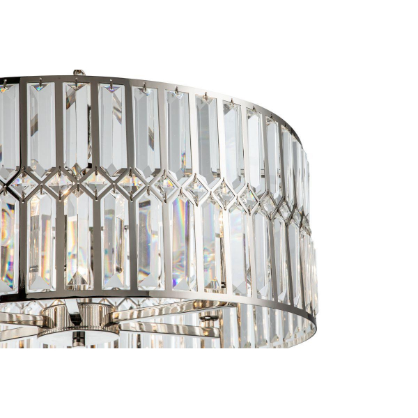 Подвесная люстра iLamp Triumph 6122-600 Nickel Подвесная люстра iLamp Triumph 6122-600 Nickel
