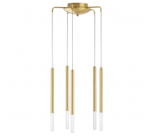 L5T747133 Люстра TUBO LED 25W 1250LM 360G ЗОЛОТО 3000K