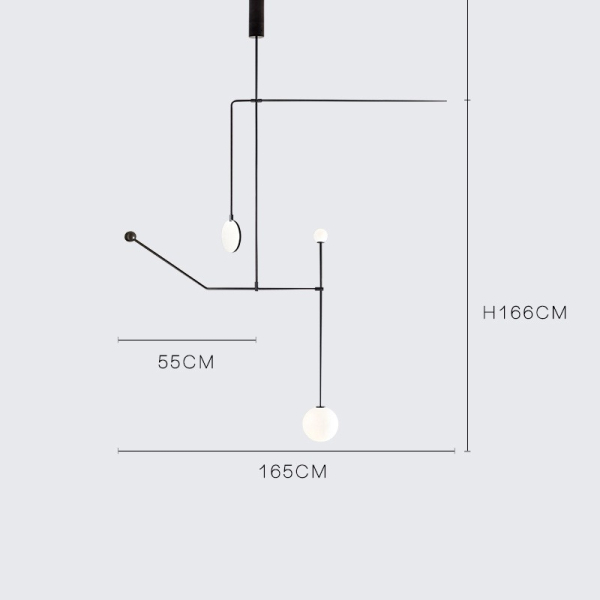Подвесная люстра Imperium Loft Lines 140823-26