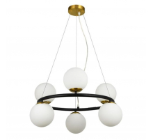Подвесная люстра Arte Lamp Alcor A2224SP-6BK