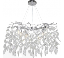 Люстра подвесная хрустальная 2180/09/08P Stilfort, серия RAMO