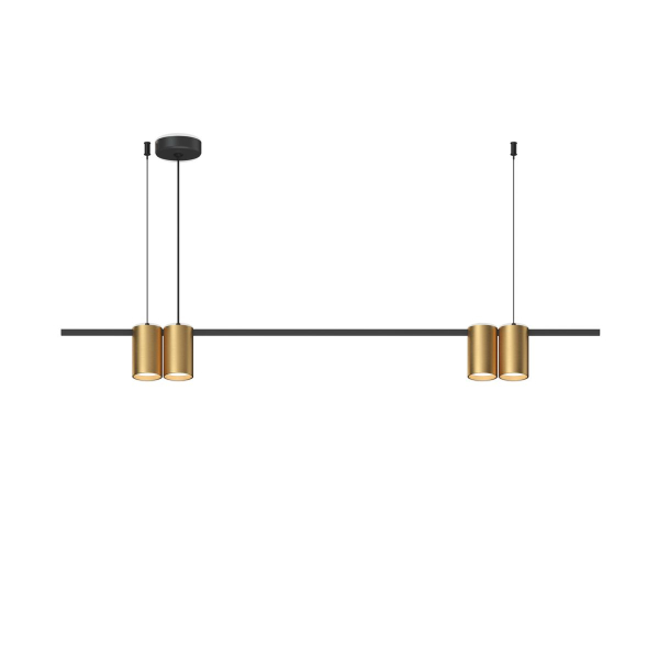 Подвесная люстра Denkirs Orbit DK4061-BK+SG