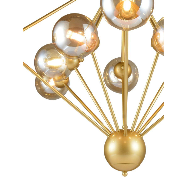 Подвесная люстра Natali Kovaltseva Stuttgart Stuttgart 91006/10C Gold Подвесная люстра Natali Kovaltseva Stuttgart Stuttgart 91006/10C Gold