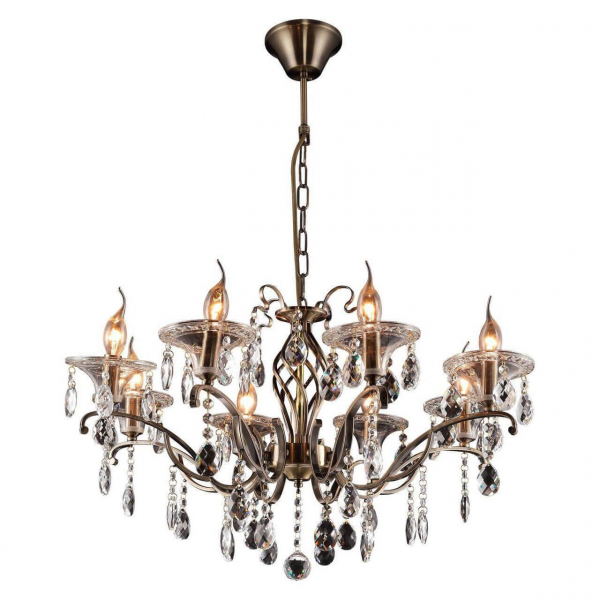 Подвесная люстра Toplight Zoe TL7220D-08AB Подвесная люстра Toplight Zoe TL7220D-08AB