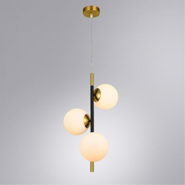 Подвесная люстра Arte Lamp Alcor A2224SP-3BK Подвесная люстра Arte Lamp Alcor A2224SP-3BK