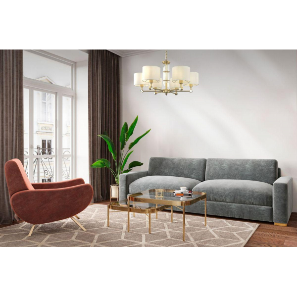 Подвесная люстра Maytoni Alloro MOD088PL-06BS Подвесная люстра Maytoni Alloro MOD088PL-06BS
