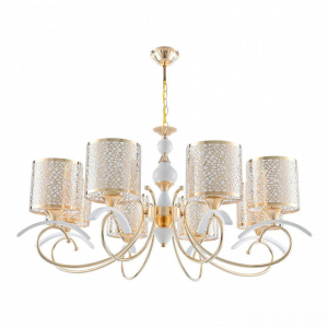 Подвесная люстра Arte Milano Florentia-9787 309787/8 Wh/Gd