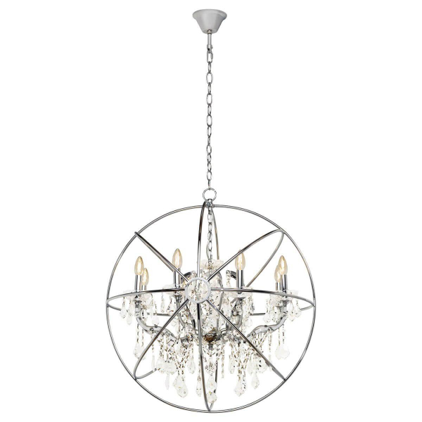 Подвесная люстра Loft IT Foucaults Orb Crystal 1896/8 Подвесная люстра Loft IT Foucaults Orb Crystal 1896/8
