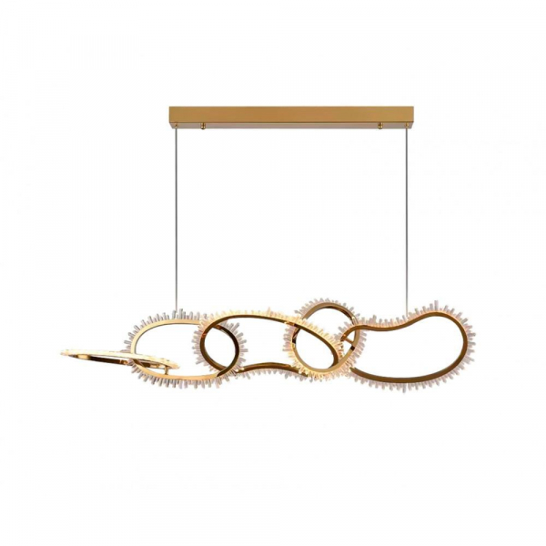 Подвесная светодиодная люстра Kink Light Сена Кристалл 07607-5AL,36 Подвесная светодиодная люстра Kink Light Сена Кристалл 07607-5AL,36