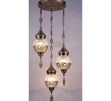 Люстра подвесная Alfa Light F1524-07 AB