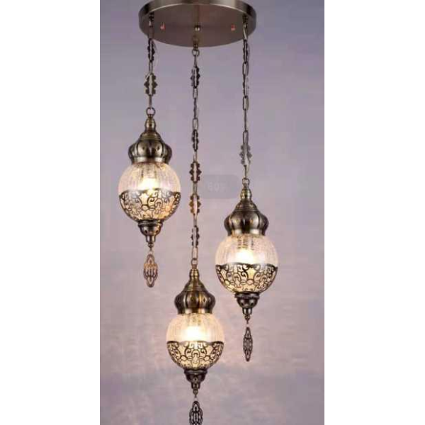 Люстра подвесная Alfa Light F1524-07 AB