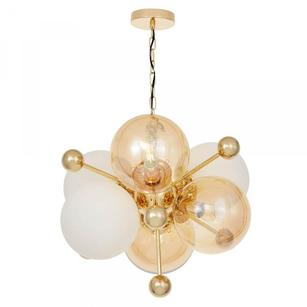 Подвесная люстра Lumina Deco Afrodis LDP 1138-6 GD Подвесная люстра Lumina Deco Afrodis LDP 1138-6 GD