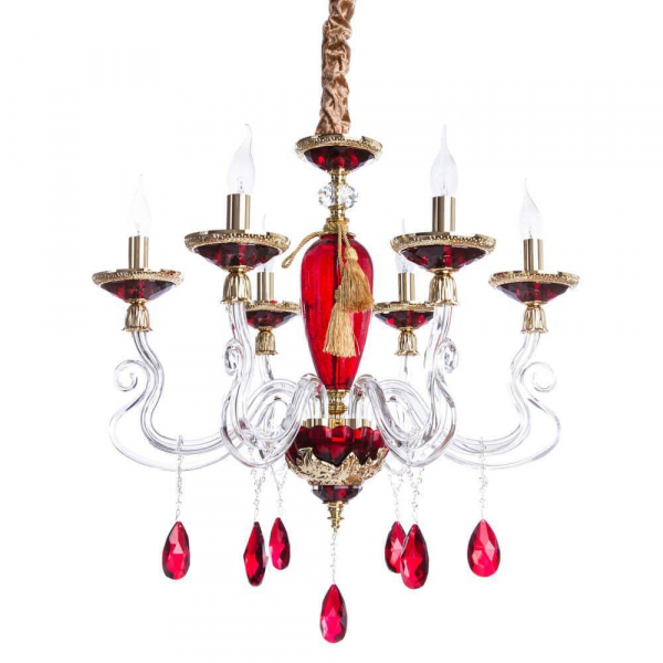 Подвесная люстра Divinare Simona 5125/10 LM-6 Подвесная люстра Divinare Simona 5125/10 LM-6