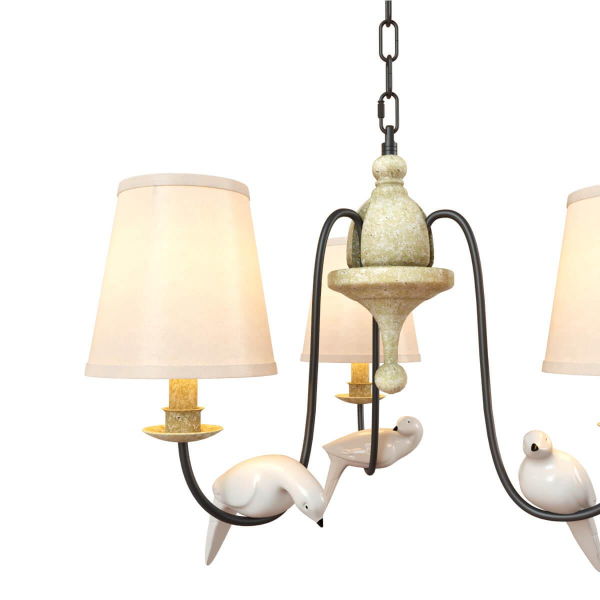 Подвесная люстра Loft IT Birds Loft1029A-3 Подвесная люстра Loft IT Birds Loft1029A-3