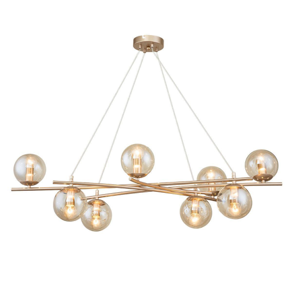 Подвесная люстра Escada Balance 1119/8S Gold Подвесная люстра Escada Balance 1119/8S Gold