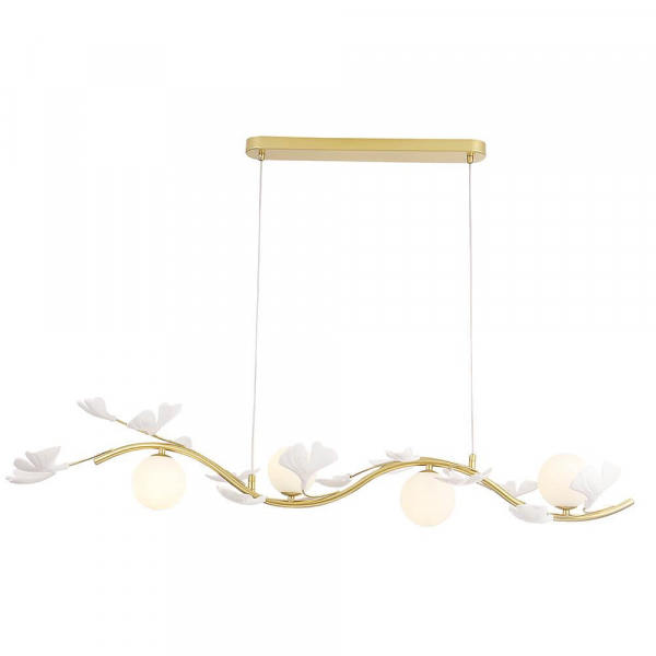 Подвесная люстра Crystal Lux Colibri SP4 Gold Подвесная люстра Crystal Lux Colibri SP4 Gold