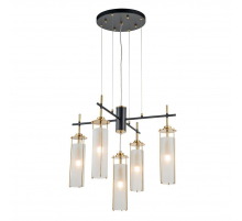 Подвесная люстра Indigo Torcia 11038/5P Brass V000419