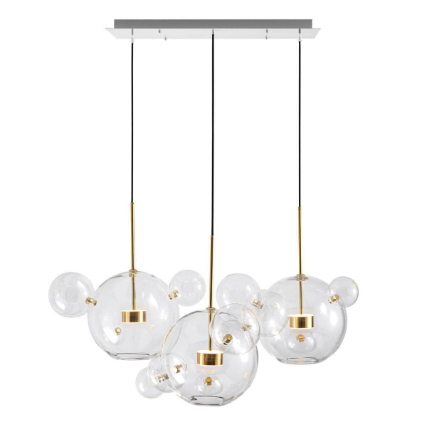 Подвесная светодиодная люстра Loft IT Bolle 2027-S3 Подвесная светодиодная люстра Loft IT Bolle 2027-S3