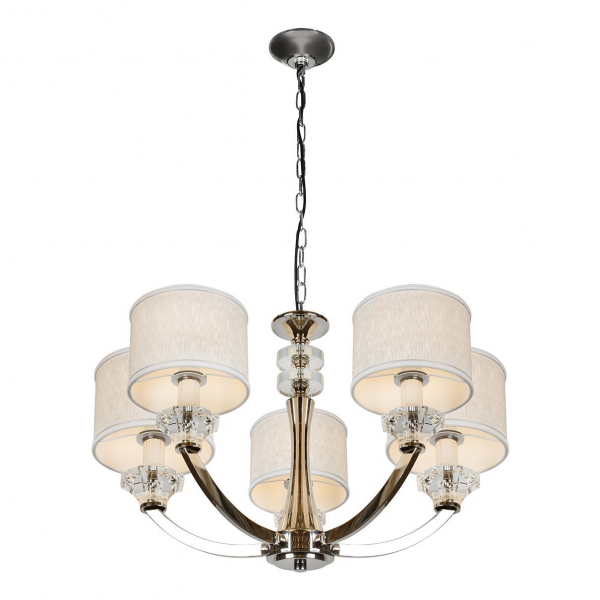 Подвесная люстра iLamp Oxford 85175/5 CR Подвесная люстра iLamp Oxford 85175/5 CR